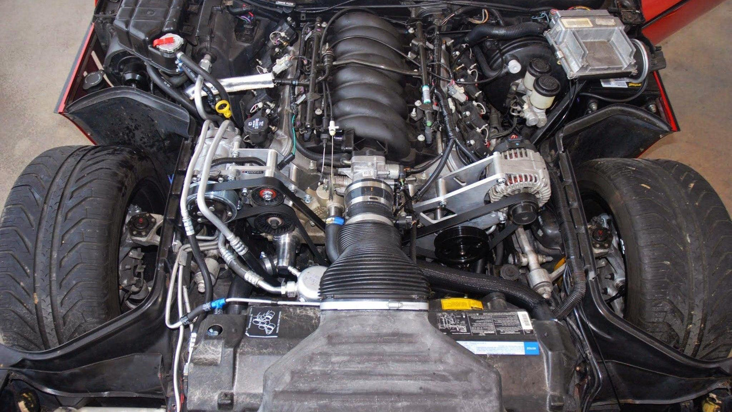 LS Conversion 1984-1996 Corvette Engine Mount Adapter Plates With Fasteners