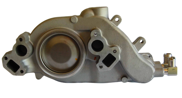 LS Conversion Water Pump with Heater Fittings – Modified for Tight Clearance Applications