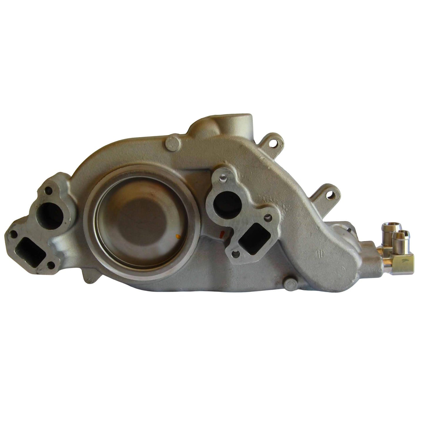 LS Conversion Water Pump with Heater Fittings – Modified for Tight Clearance Applications