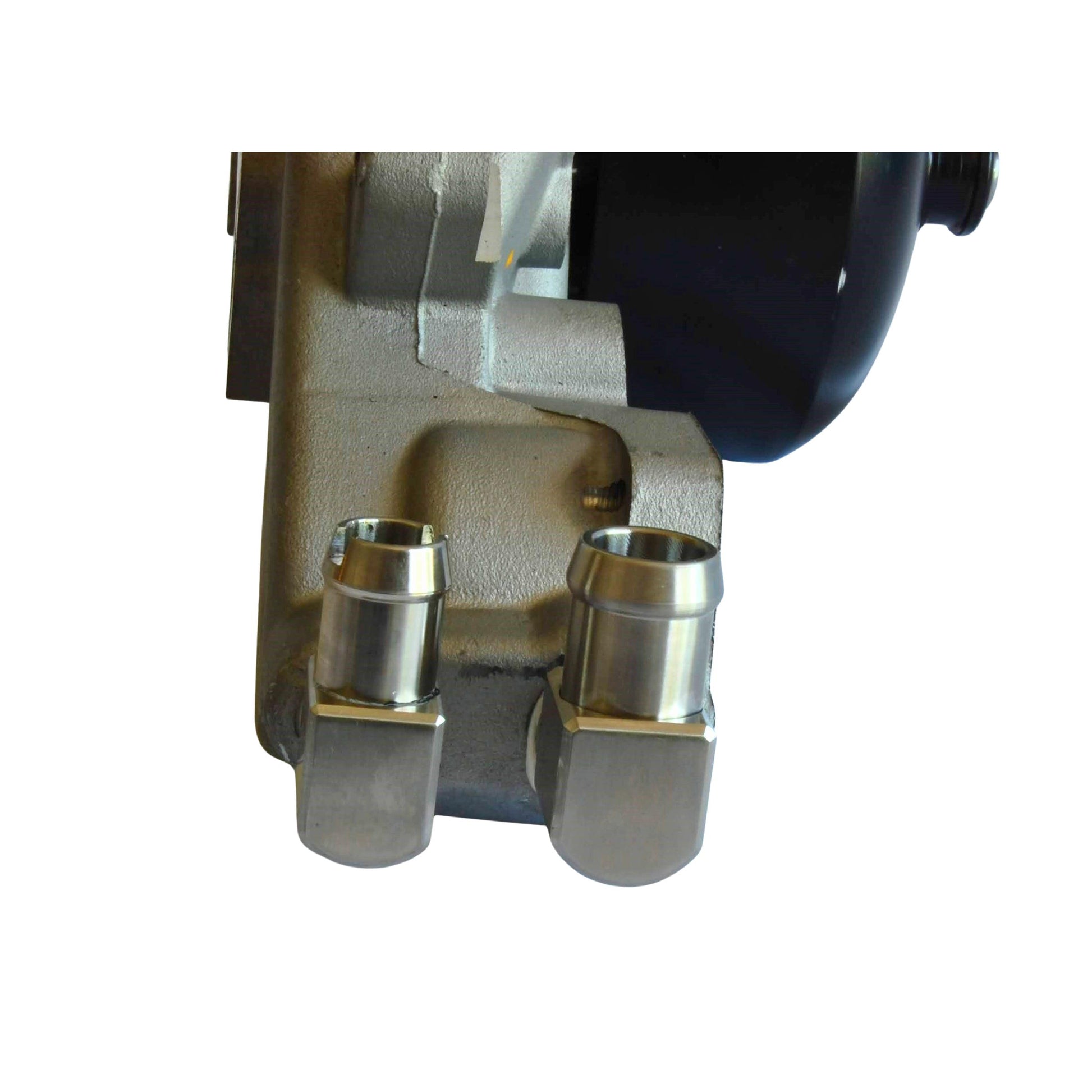 LS Conversion Water Pump with Heater Fittings – Modified for Tight Clearance Applications