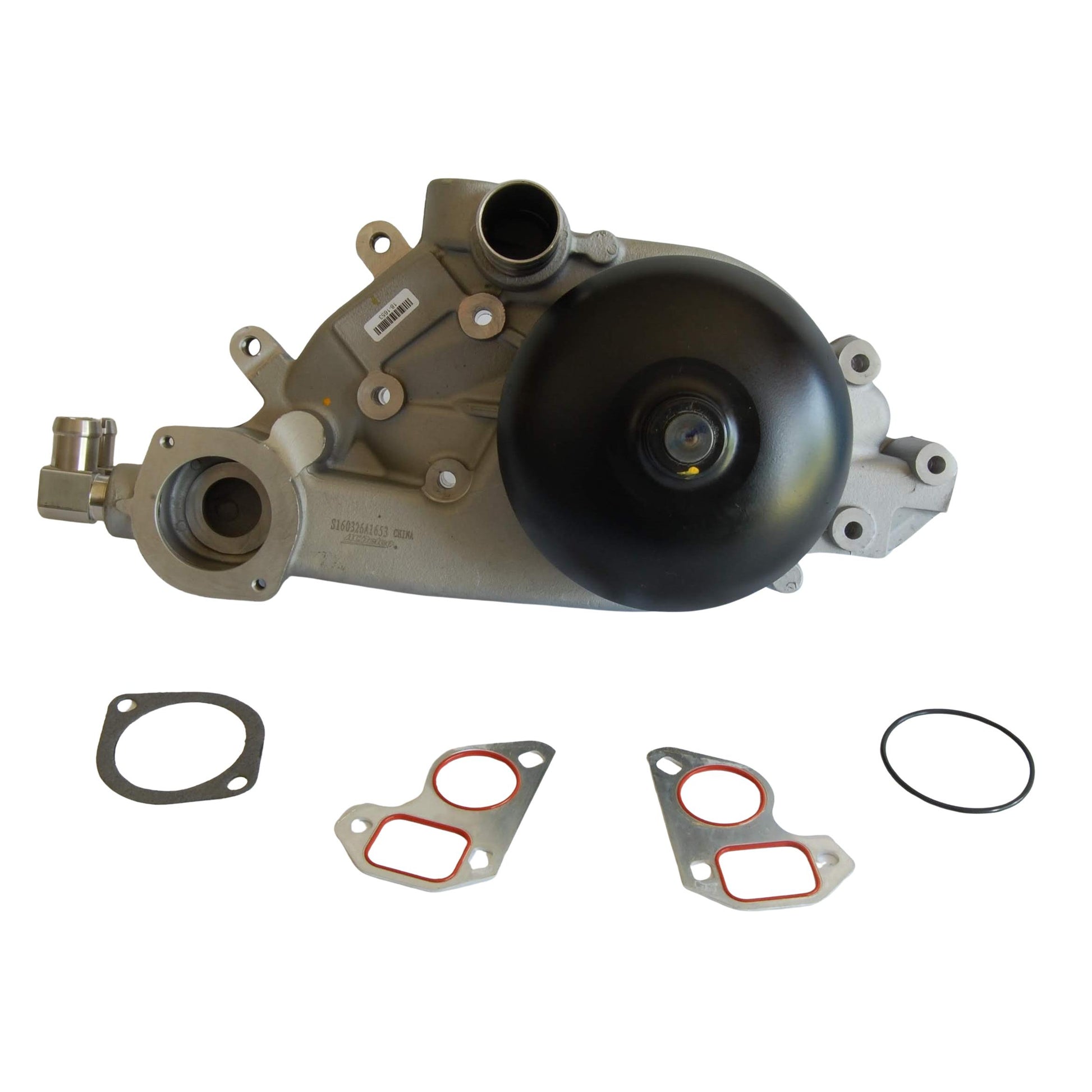 LS Conversion Water Pump with Heater Fittings – Modified for Tight Clearance Applications