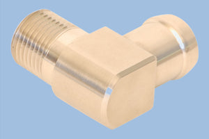 one-piece 3/4 heater hose fitting