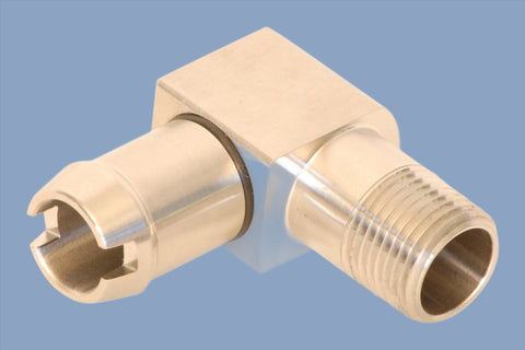 Two-piece 5/8 heater hose fitting